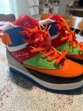 Patrick Ewing Athletics 33 Hi Remix Multi-Color Basketball Shoes